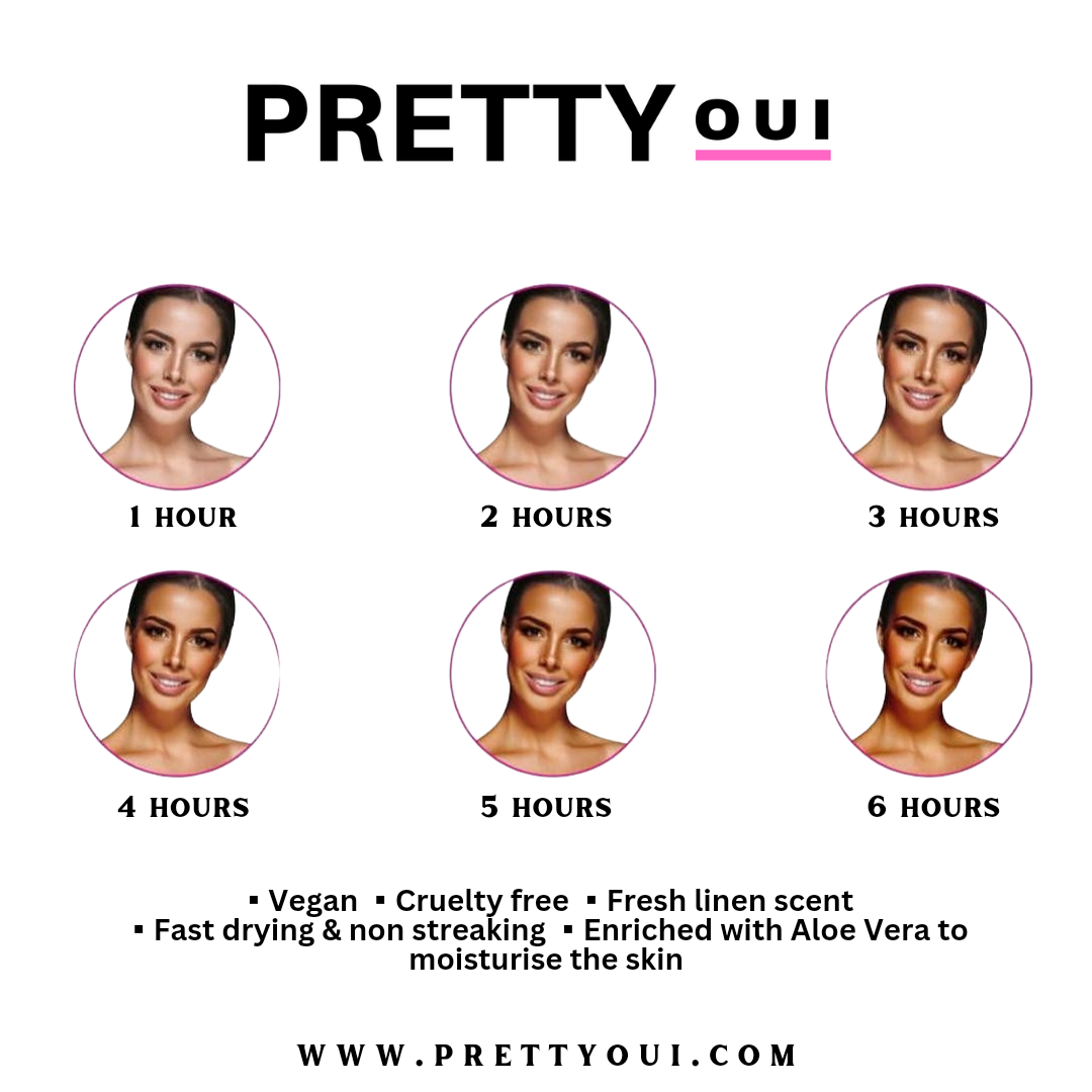 PRETTY OUI Professional Spray Tan Solution