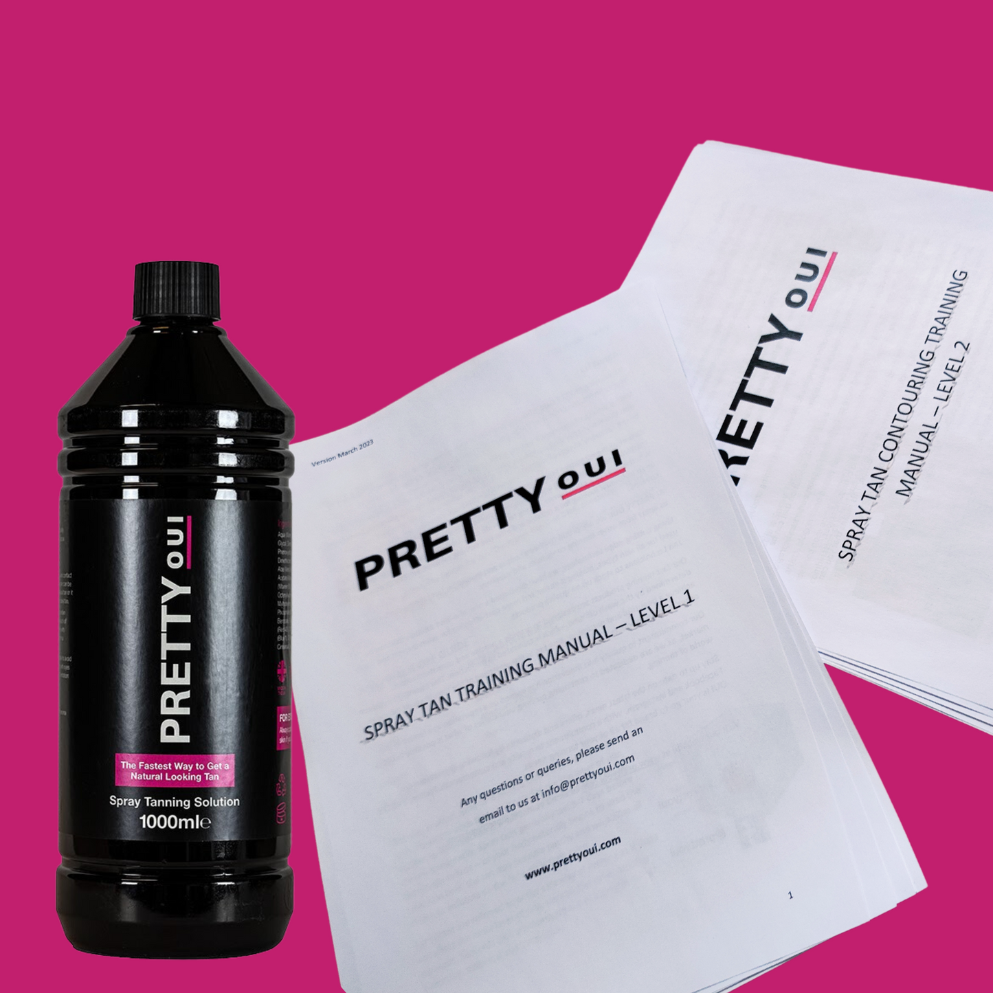 Pretty Oui Online Spray Tan Training